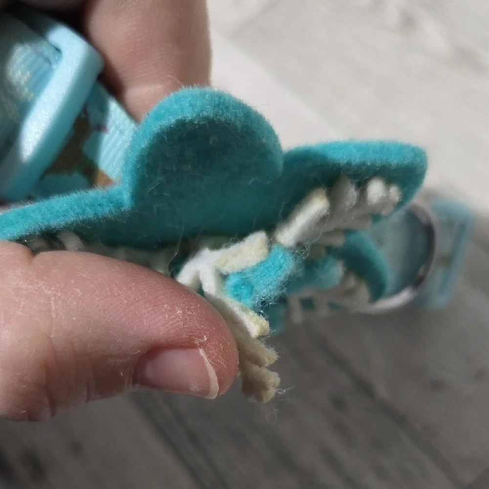Martha Stewart Turquoise Pet Collar with Snowflake Accent